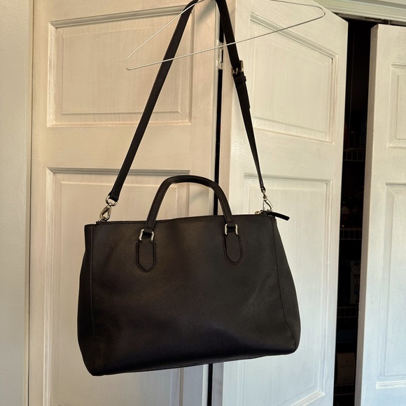 Kate Spade black leather handbag - Picture 3 of 16